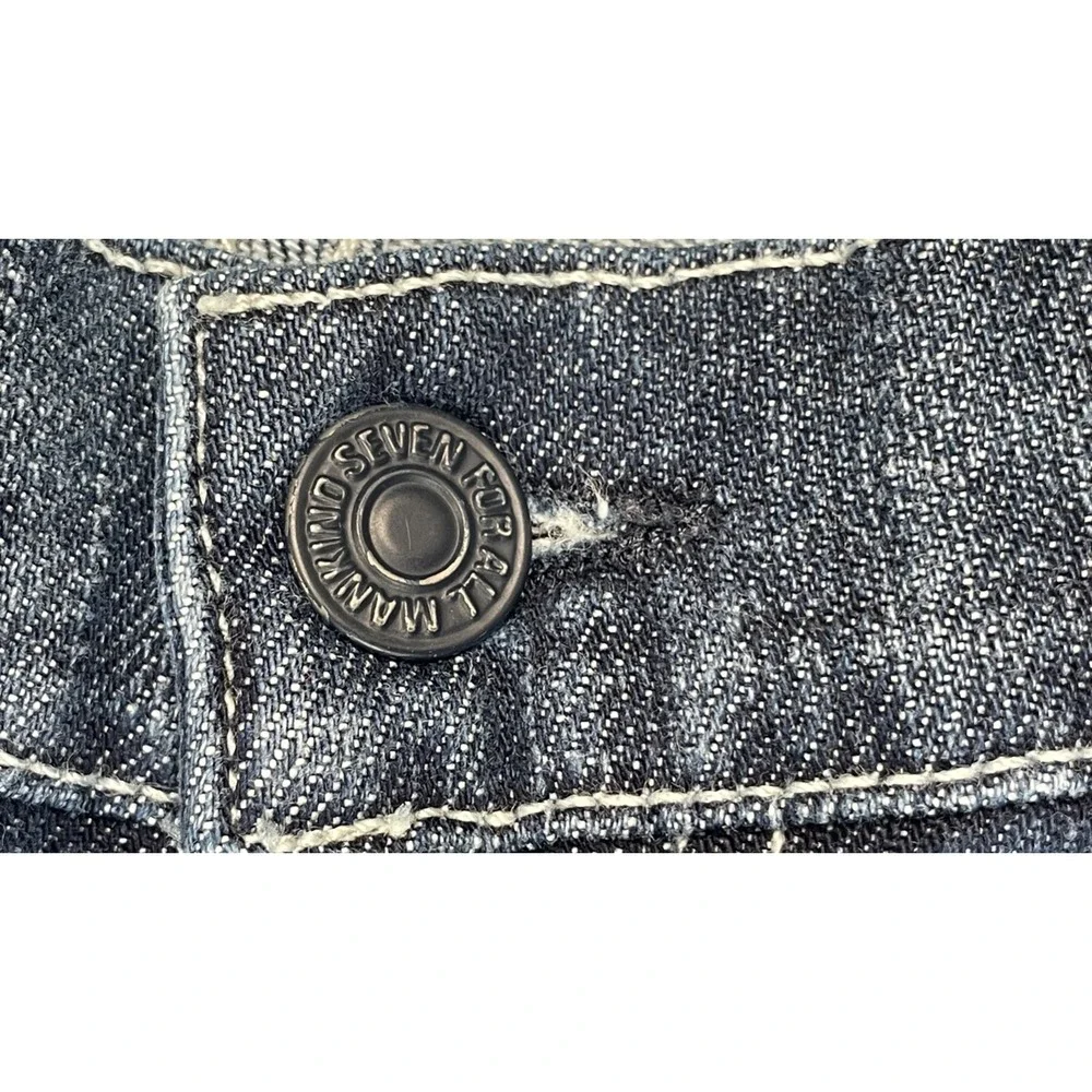 7 For All‎ Mankind Women's Embroidered Bootcut Jeans Size 32